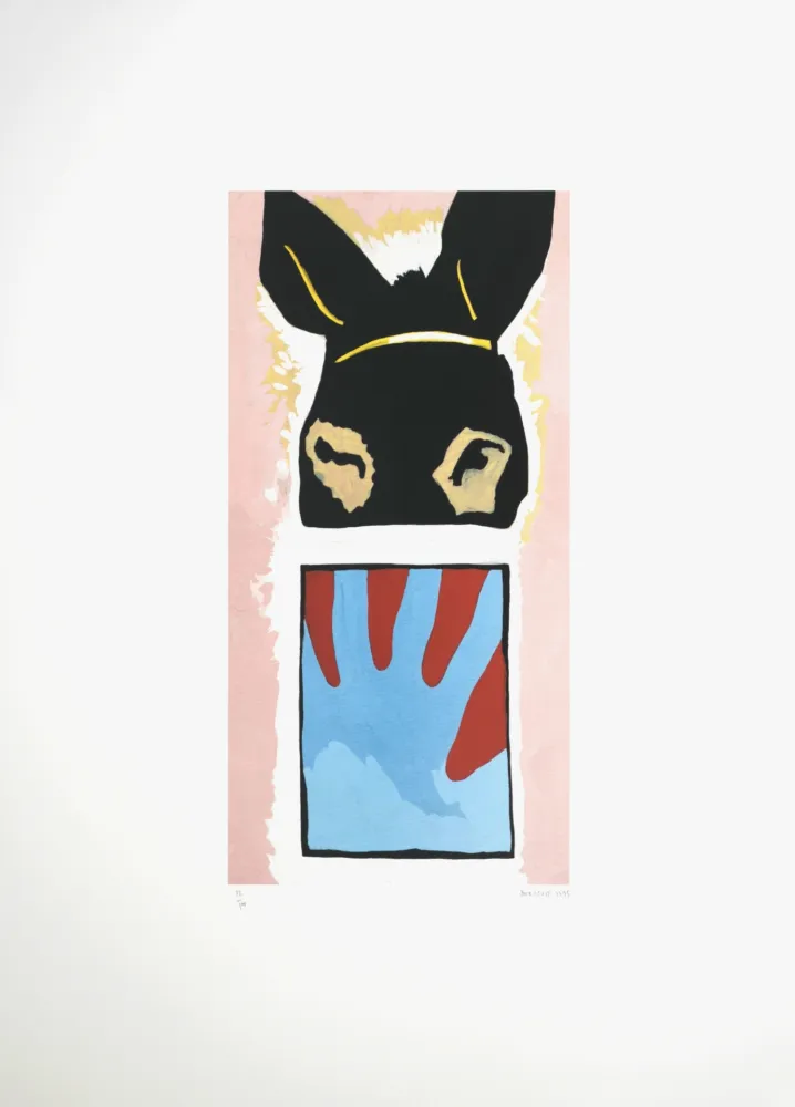 石版画 Alberola - L'Ane, 1995 - Hand-signed!