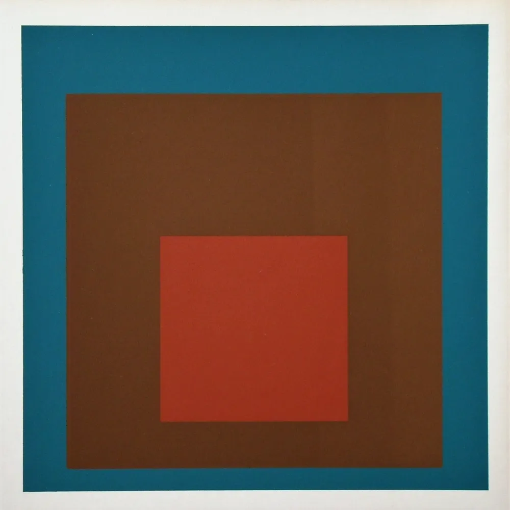 丝网印刷 Albers - At Night, 1958