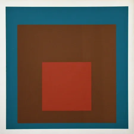 丝网印刷 Albers - At Night, 1958