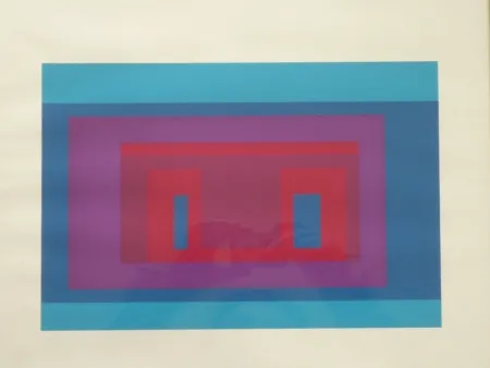 丝网印刷 Albers - Composition