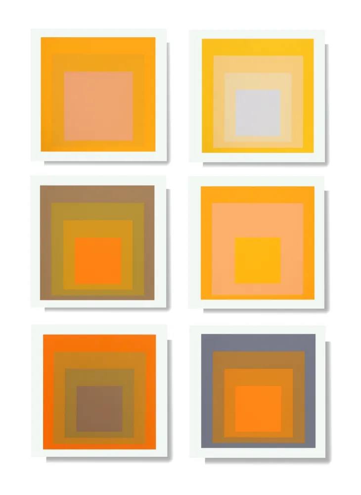 丝网印刷 Albers - Formulation: Articulation - Complete Portfolio