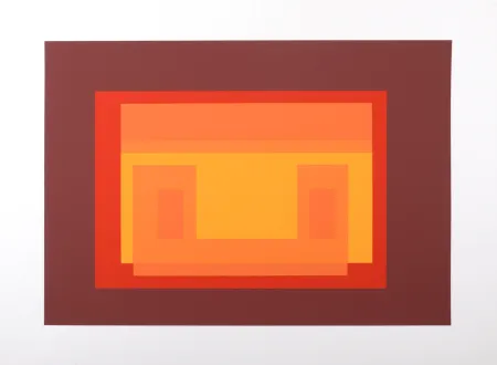 丝网印刷 Albers - Formulation Articulation #F, 1972