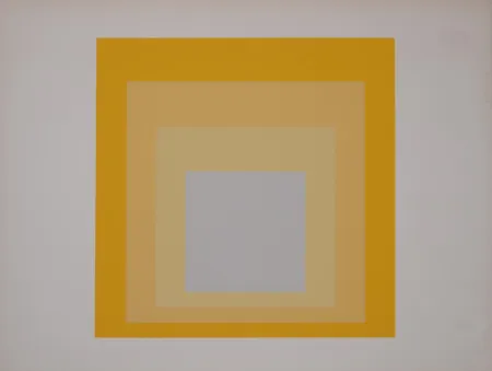 丝网印刷 Albers - Formulation Articulation II (D), 1972