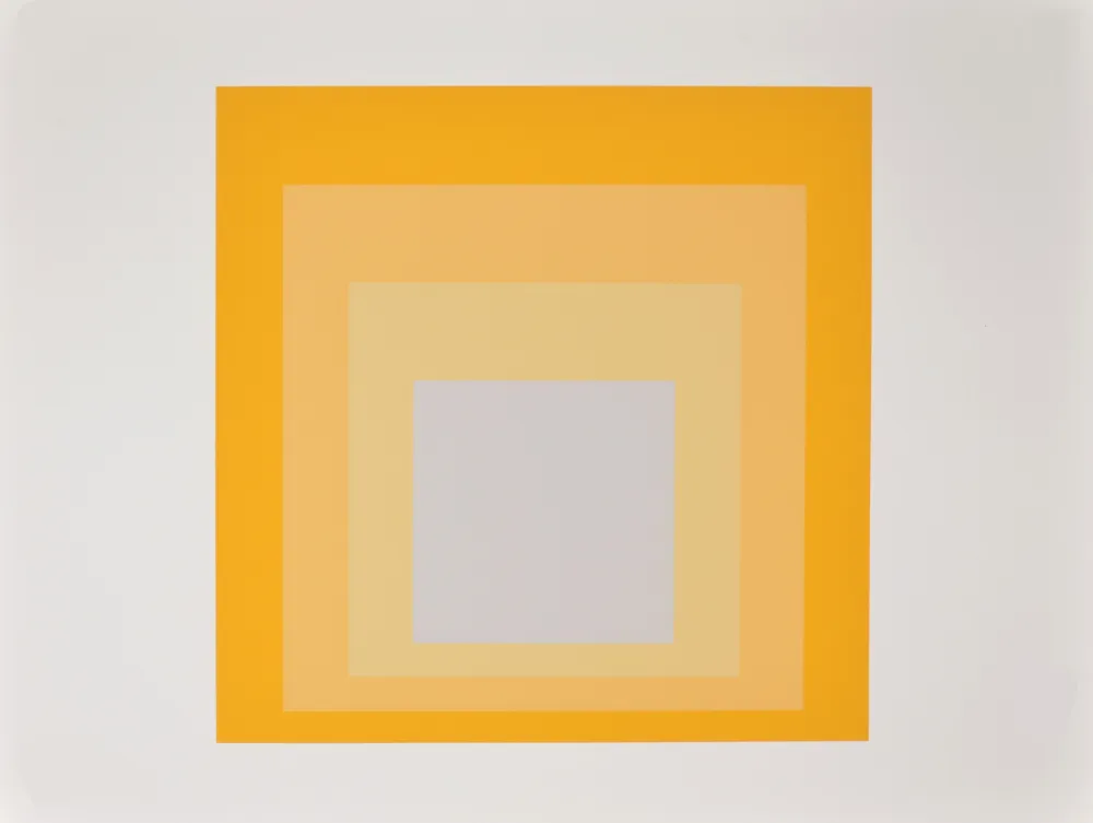 丝网印刷 Albers - Formulation Articulation #K (Grand format), 1972