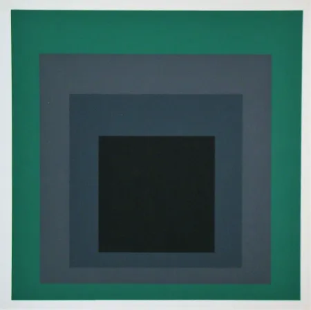 丝网印刷 Albers - Grisaille and Patina, 1965