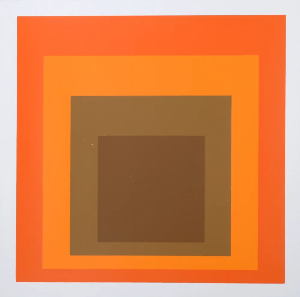 丝网印刷 Albers - Homage to the Square #1