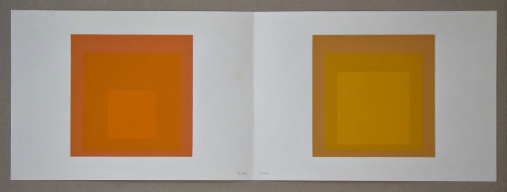 丝网印刷 Albers - Homage to the Square