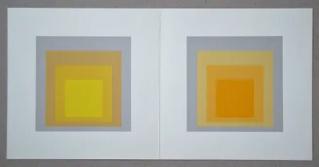 丝网印刷 Albers - Homage to the Square