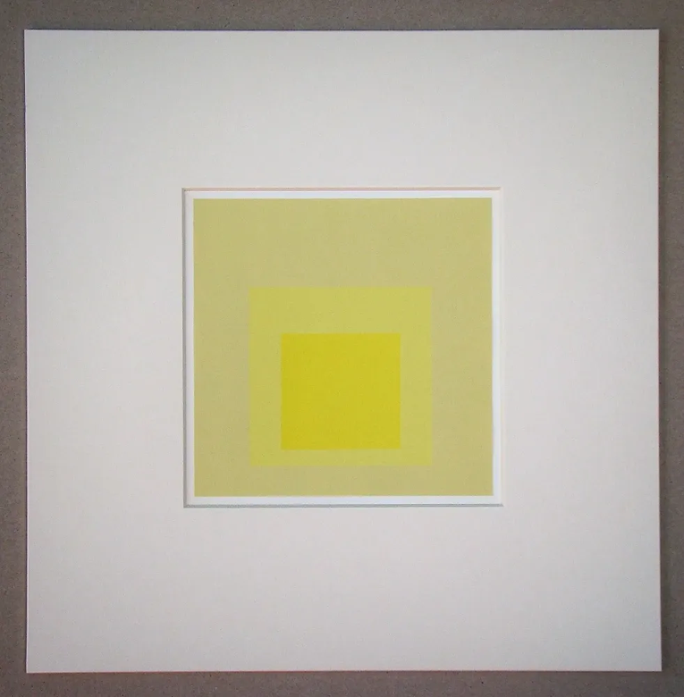 丝网印刷 Albers - Homage to the Square