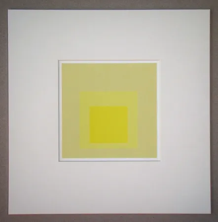 丝网印刷 Albers - Homage to the Square