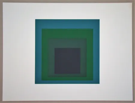 丝网印刷 Albers - Homage to the Square