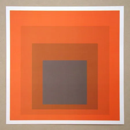 丝网印刷 Albers - Homage to the Square