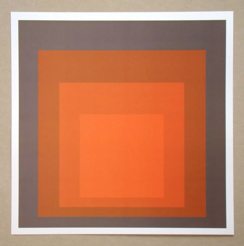 丝网印刷 Albers - Homage to the Square