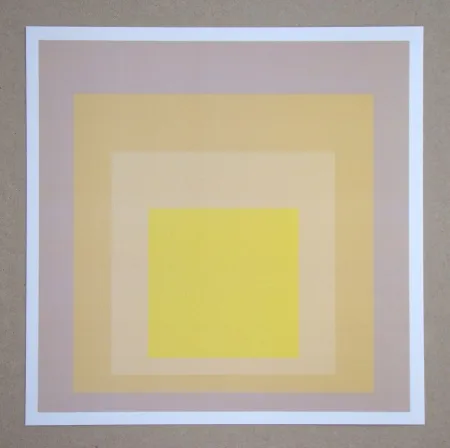 丝网印刷 Albers - Homage to the Square