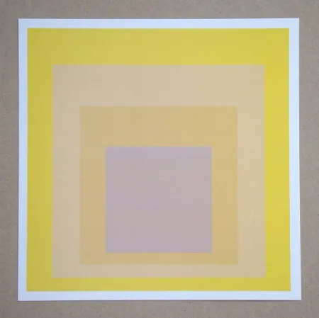 丝网印刷 Albers - Homage to the Square
