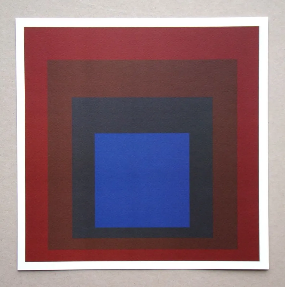 丝网印刷 Albers - Homage to the Square