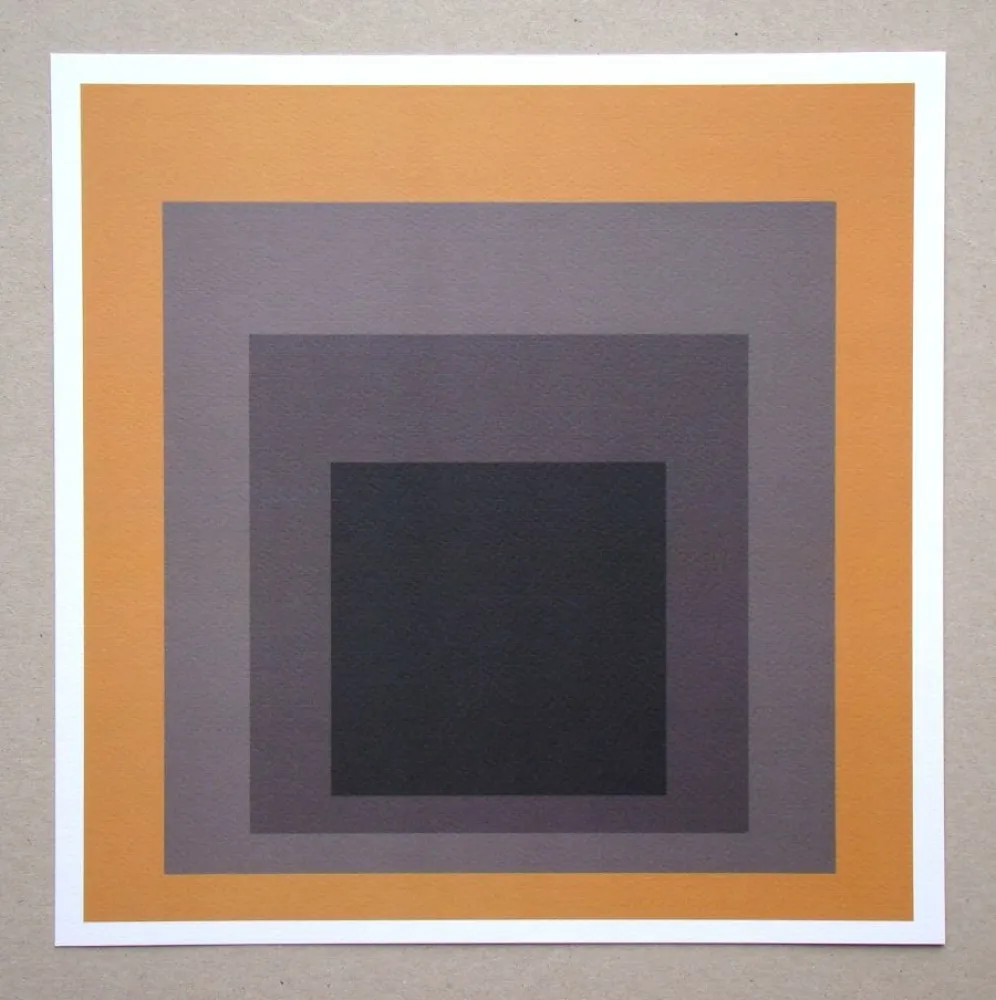 丝网印刷 Albers - Homage to the Square