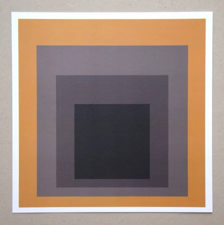 丝网印刷 Albers - Homage to the Square