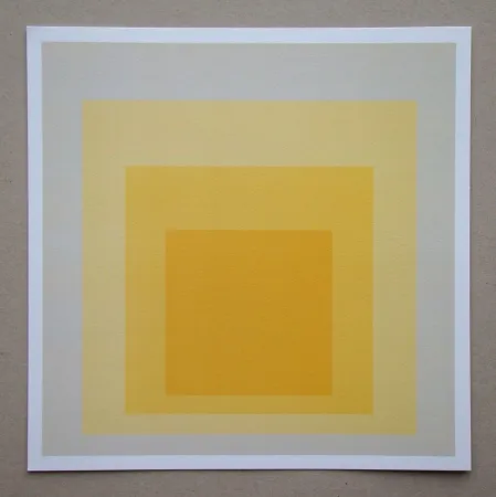 丝网印刷 Albers - Homage to the Square