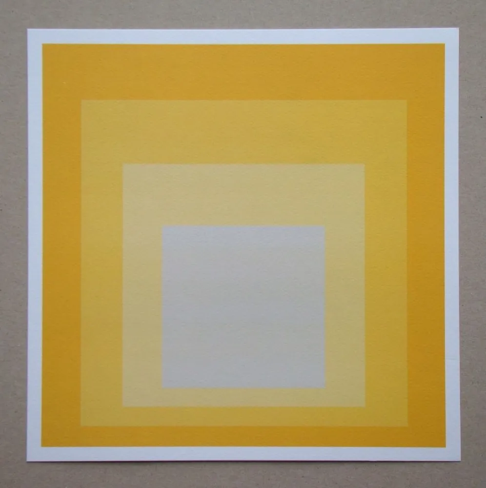 丝网印刷 Albers - Homage to the Square