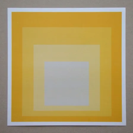 丝网印刷 Albers - Homage to the Square