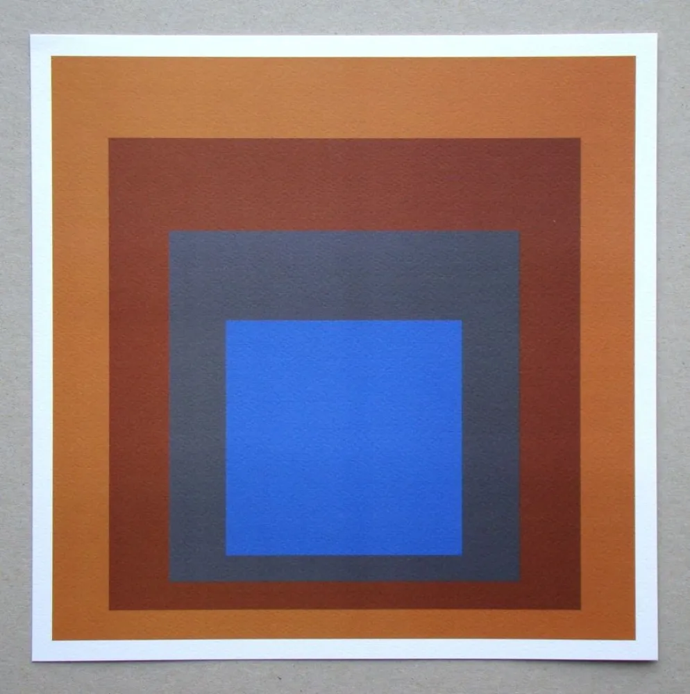 丝网印刷 Albers - Homage to the Square