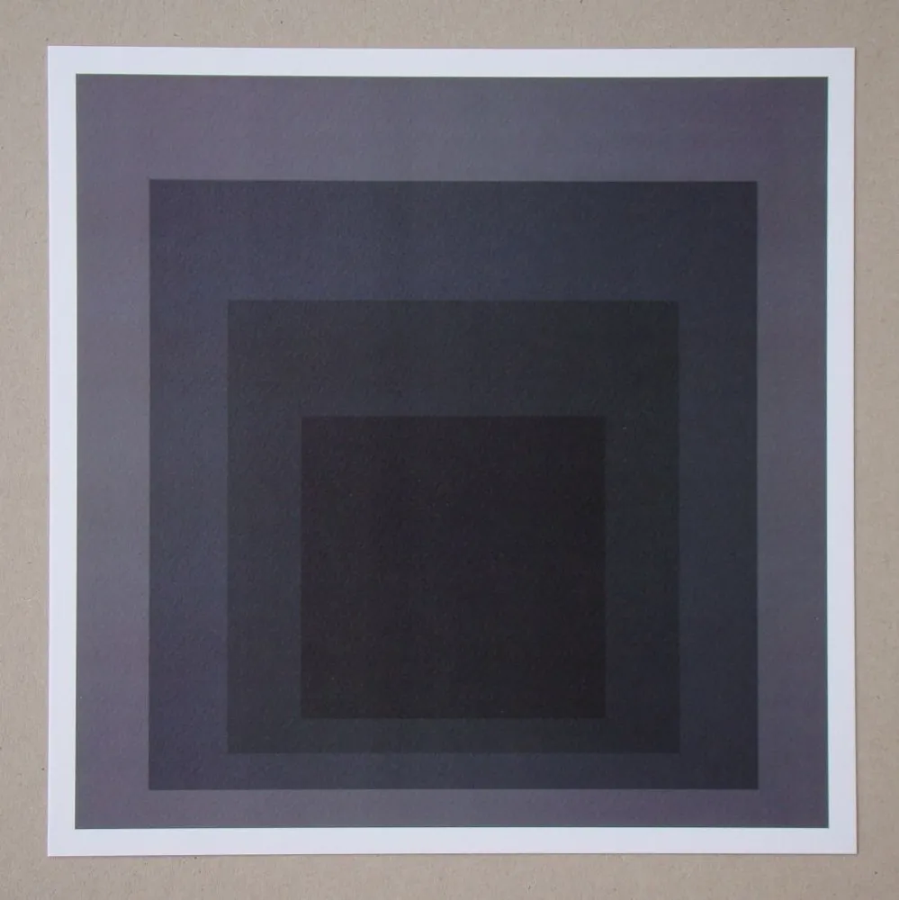 丝网印刷 Albers - Homage to the Square