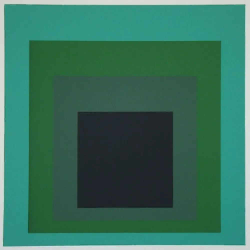 丝网印刷 Albers - Homage to the Square