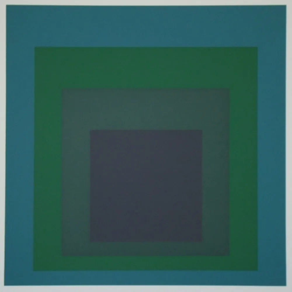 丝网印刷 Albers - Homage to the Square