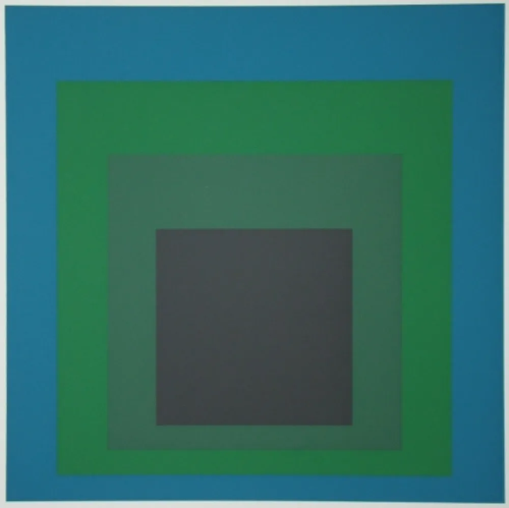 丝网印刷 Albers - Homage to the Square