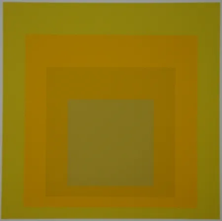 丝网印刷 Albers - Homage to the Square