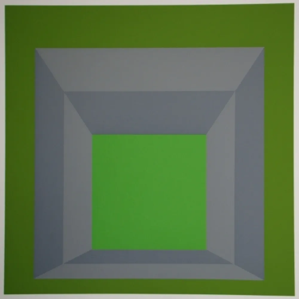 丝网印刷 Albers - Homage to the Square