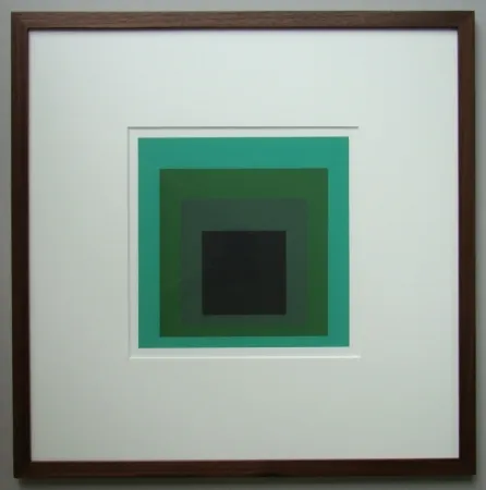 丝网印刷 Albers - Homage to the Square