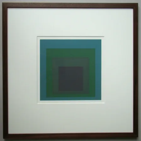 丝网印刷 Albers - Homage to the Square