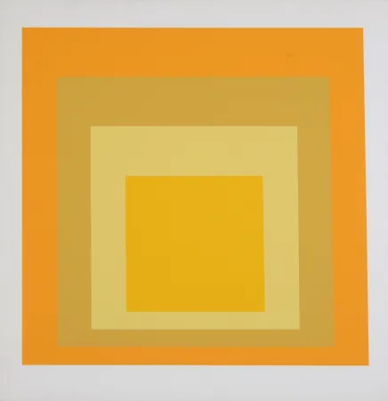 丝网印刷 Albers - Homage To the Square (A), 1971