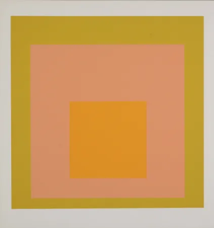 丝网印刷 Albers - Homage to the Square (D), 1971