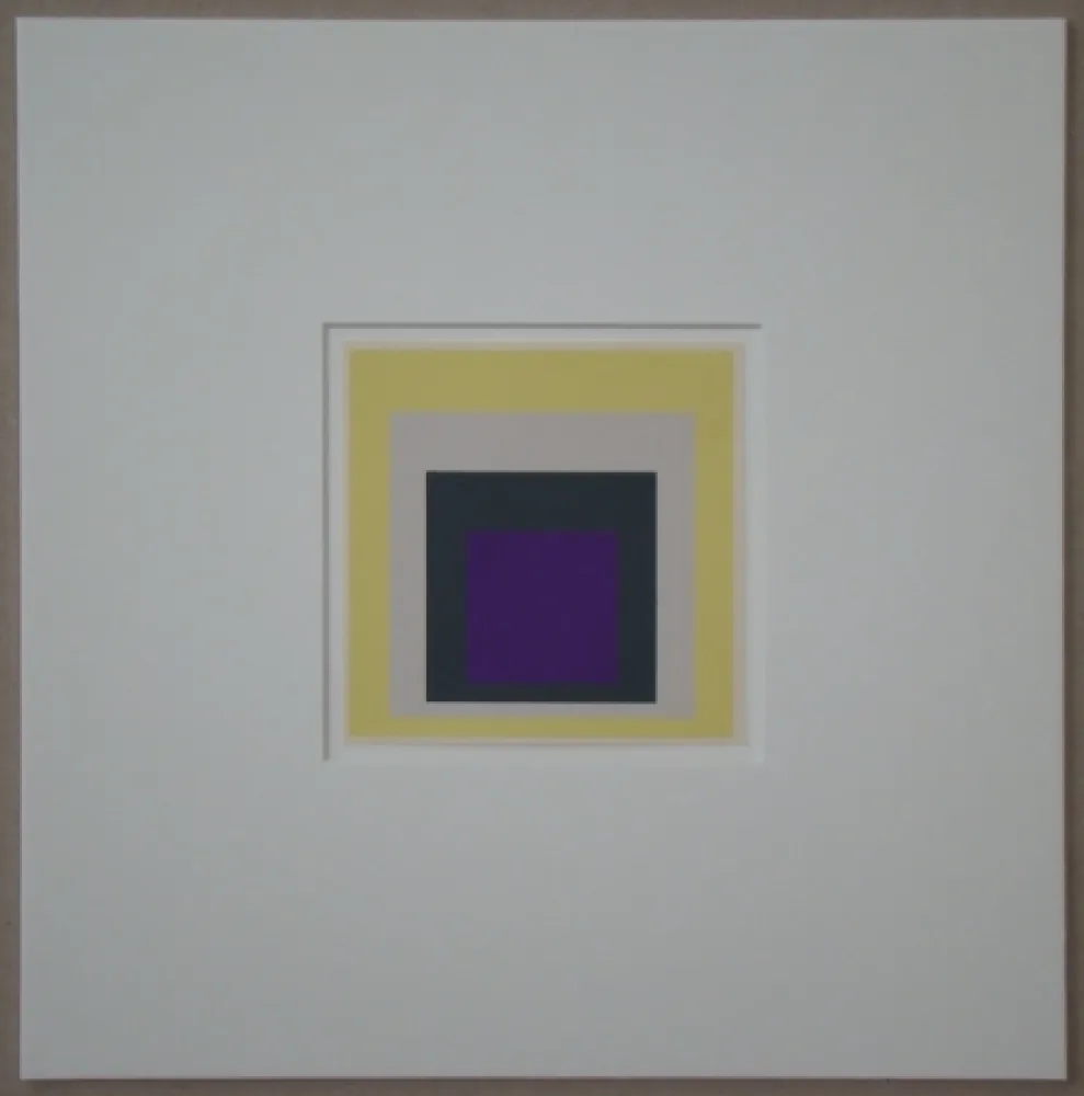 丝网印刷 Albers - Homage to the Square - Dedicated