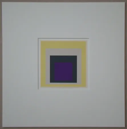 丝网印刷 Albers - Homage to the Square - Dedicated