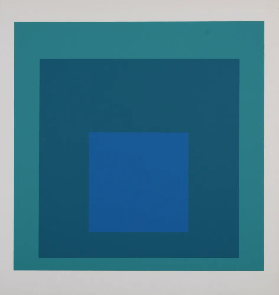 丝网印刷 Albers - Homage To the Square (E), 1971
