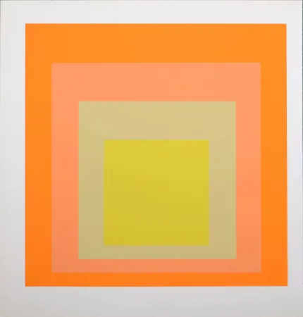 丝网印刷 Albers - Homage To the Square (G), 1971