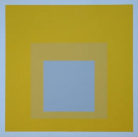 丝网印刷 Albers - Homage to the Square - Selected, 1959