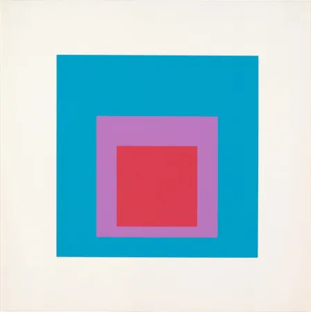 丝网印刷 Albers -  Homage to the Square: Ten Works by Josef Albers (#VI), 1962