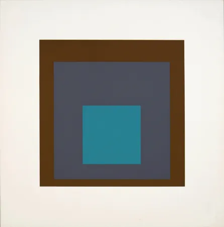 丝网印刷 Albers - Homage to the Square: Ten Works by Josef Albers (#VIII), 1962