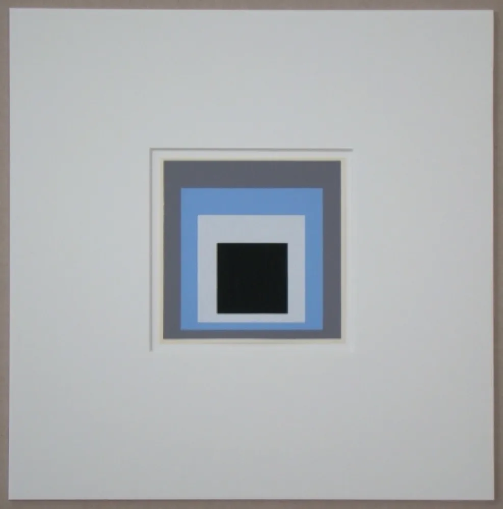 丝网印刷 Albers - Homage to the Square - Unconditioned