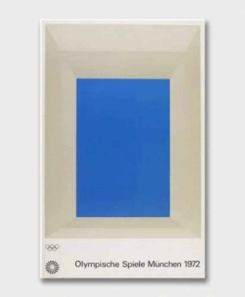 丝网印刷 Albers - Jeux Olympiques de Munich 1972