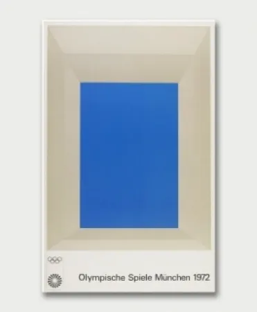 丝网印刷 Albers - Jeux Olympiques de Munich 1972