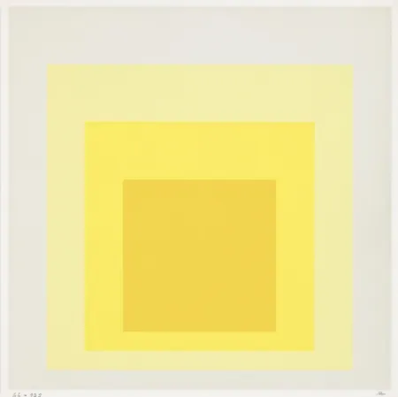 丝网印刷 Albers - Orange