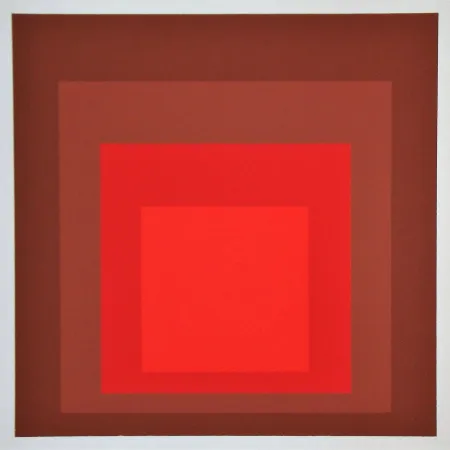 丝网印刷 Albers - R-I d-5, 1969