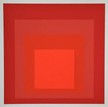 丝网印刷 Albers - R-III a-4, 1968