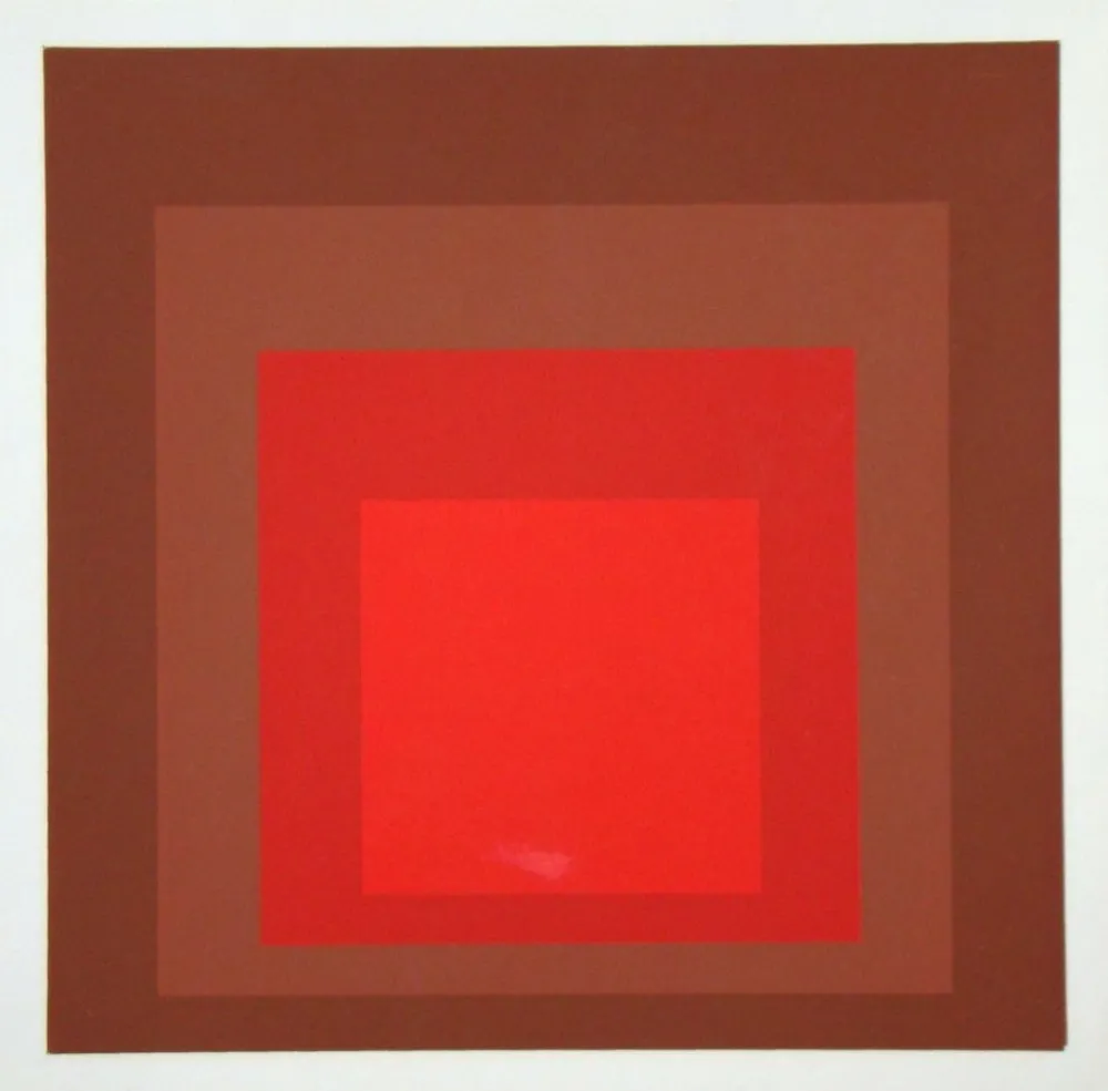 丝网印刷 Albers - R-III a-4, 1968